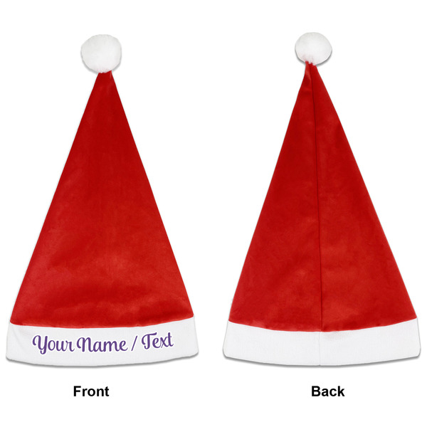 Design Your Own Santa Hats - Front and Back (Single Print) APPROVAL