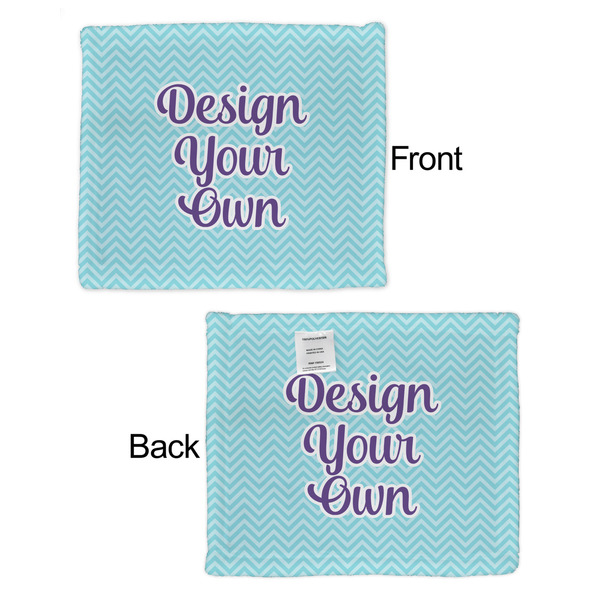 Design Your Own Security Blanket - Front & Back View