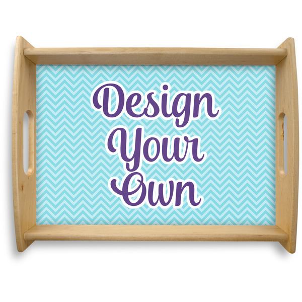 Design Your Own Natural Wooden Tray - Large