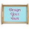 Design Your Own Natural Wooden Tray - Large