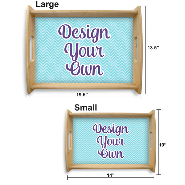 Design Your Own Serving Tray Wood Sizes