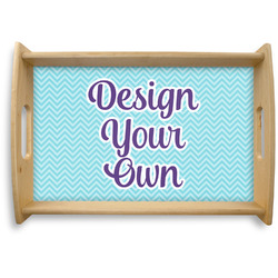 Design Your Own Natural Wooden Tray - Small
