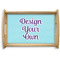 Design Your Own Serving Tray Wood Small - Main