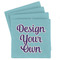 Design Your Own Set of 4 Sandstone Coasters - Front View