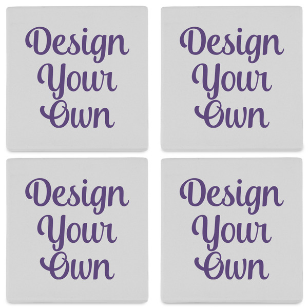 Design Your Own Set of 4 Sandstone Coasters - See All 4 View