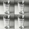 Design Your Own Set of Four Engraved Beer Glasses - Individual View