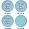 Design Your Own Set of Lunch / Dinner Plates (Approval)