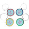 Design Your Own Wine Charms - Set of 4