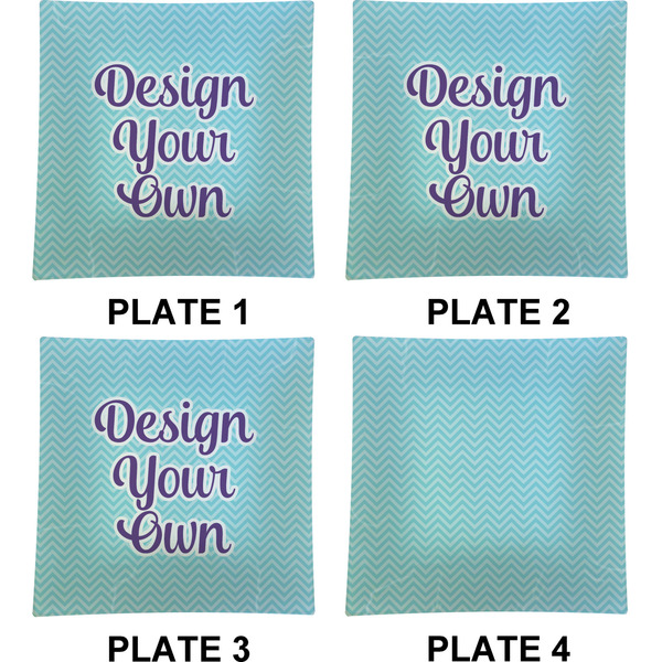 Design Your Own Set of Square Dinner Plates (Approval)