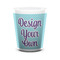 Design Your Own Shot Glass - White - FRONT