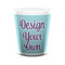 Design Your Own Ceramic Shot Glass - 1.5 oz - White - Set of 4