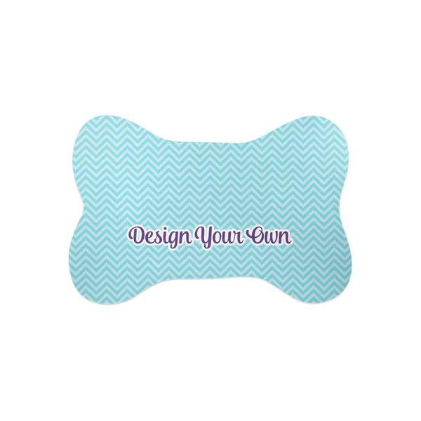 Design Your Own Bone Shaped Dog Food Mat - Small
