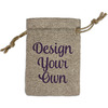 Burlap Gift Bag - Small - Single-Sided