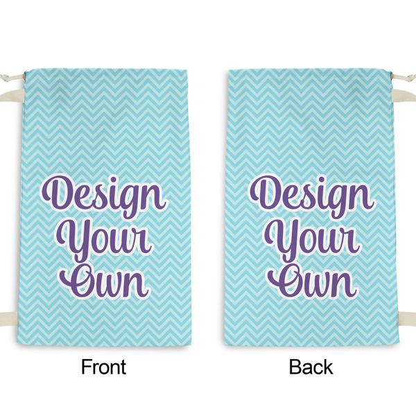Design Your Own Small Laundry Bag - Front & Back View