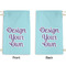 Design Your Own Small Laundry Bag - Front & Back View