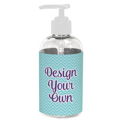 Design Your Own Plastic Soap / Lotion Dispenser - 8 oz - Small - White
