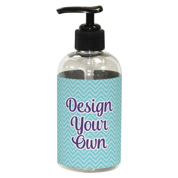 Design Your Own Plastic Soap / Lotion Dispenser - 8 oz - Small - Black