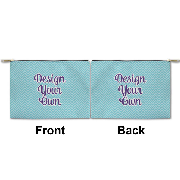 Design Your Own Small Zipper Pouch Approval (Front and Back)