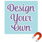 Design Your Own Square Car Magnet