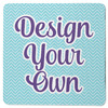 Square Rubber Backed Coaster - Single