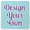 Design Your Own Square Rubber Backed Coaster - Single