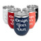 Design Your Own Steel Wine Tumblers Multiple Colors