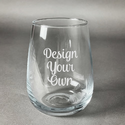 Design Your Own Stemless Wine Glass (Single)