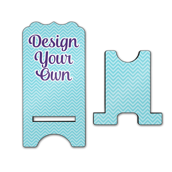 Design Your Own Stylized Phone Stand - Front & Back - Large