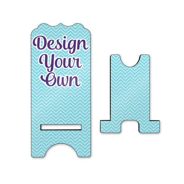 Design Your Own Stylized Phone Stand - Front & Back - Small