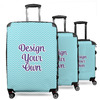 3-Piece Luggage Set - 20" Carry On - 24" Medium Checked - 28" Large Checked