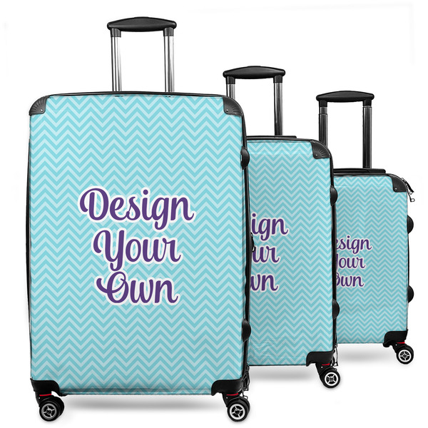 Design Your Own 3-Piece Luggage Set - 20" Carry On - 24" Medium Checked - 28" Large Checked