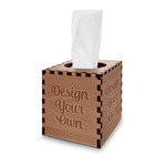 Design Your Own Wooden Tissue Box Cover - Square