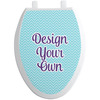Toilet Seat Decal - Elongated