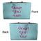 Design Your Own Tote w/Black Handles - Front & Back Views