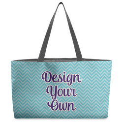 Design Your Own Beach Totes Bag - w/ Black Handles