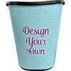 Waste Basket - Single-Sided - Black