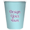 Waste Basket - Double-Sided - White