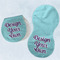 Design Your Own Burp Pads - Velour - Set of 2