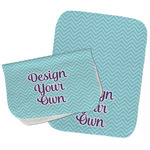 Design Your Own Burp Cloths - Fleece - Set of 2