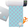 Sticker Vinyl Sheet - Permanent Adhesive