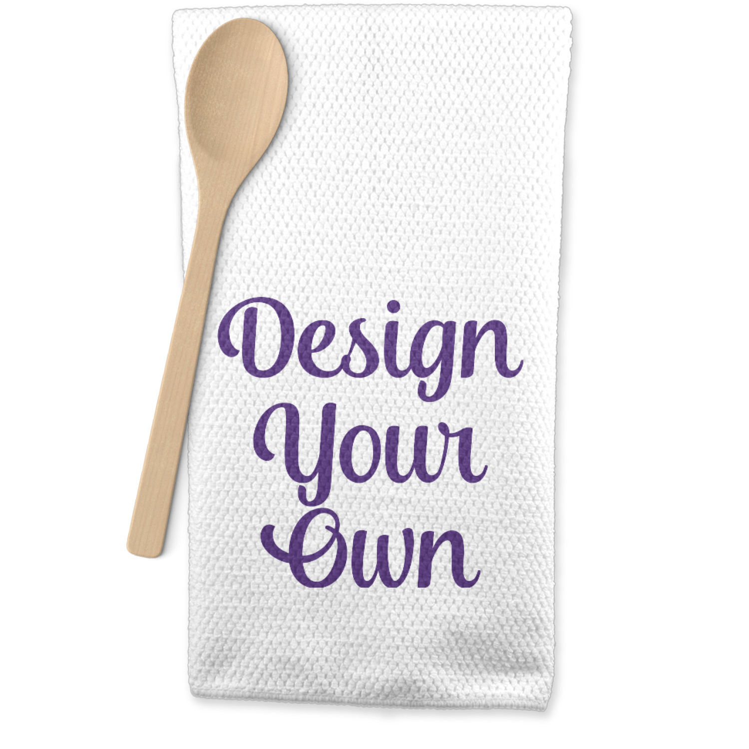 Design Your Own Personalized Waffle Weave Kitchen Towel YouCustomizeIt