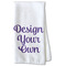 Design Your Own Waffle Towel - Partial Print Print Style Image