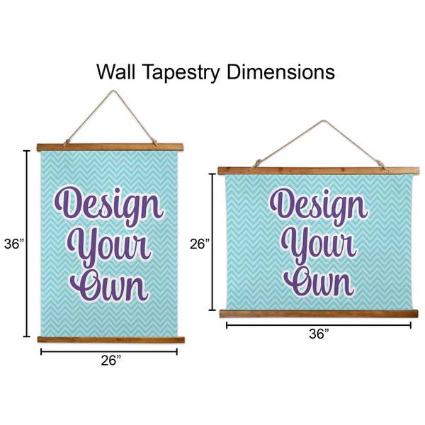 Design Your Own Wall Hanging Tapestries - Parent/Sizing