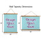 Design Your Own Wall Hanging Tapestries - Parent/Sizing