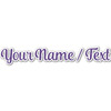 Name/Text Decal - Custom Sizes
