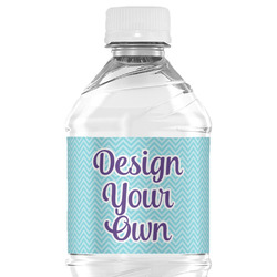 Design Your Own Water Bottle Labels - Custom Sized
