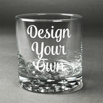 Design Your Own Whiskey Glass - Engraved