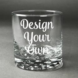 Design Your Own Whiskey Glass - Engraved