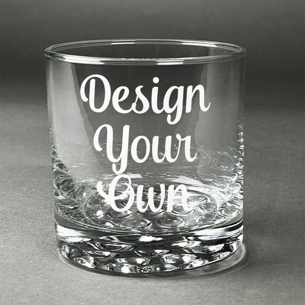 Design Your Own Whiskey Glass - Engraved
