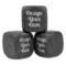 Design Your Own Whiskey Stone Set - Laser Engraved